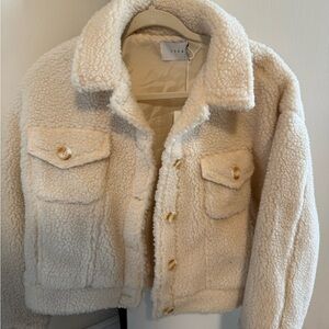 Lush Cream Sherpa Jacket
